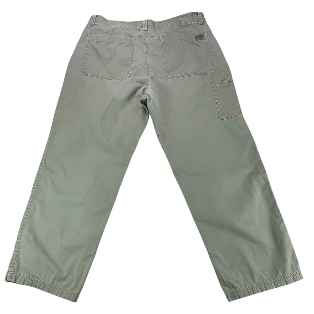 The North Face Men 40x30 Khaki Tan Utility Hiking‎ Pants Outdoor Cotton Pants